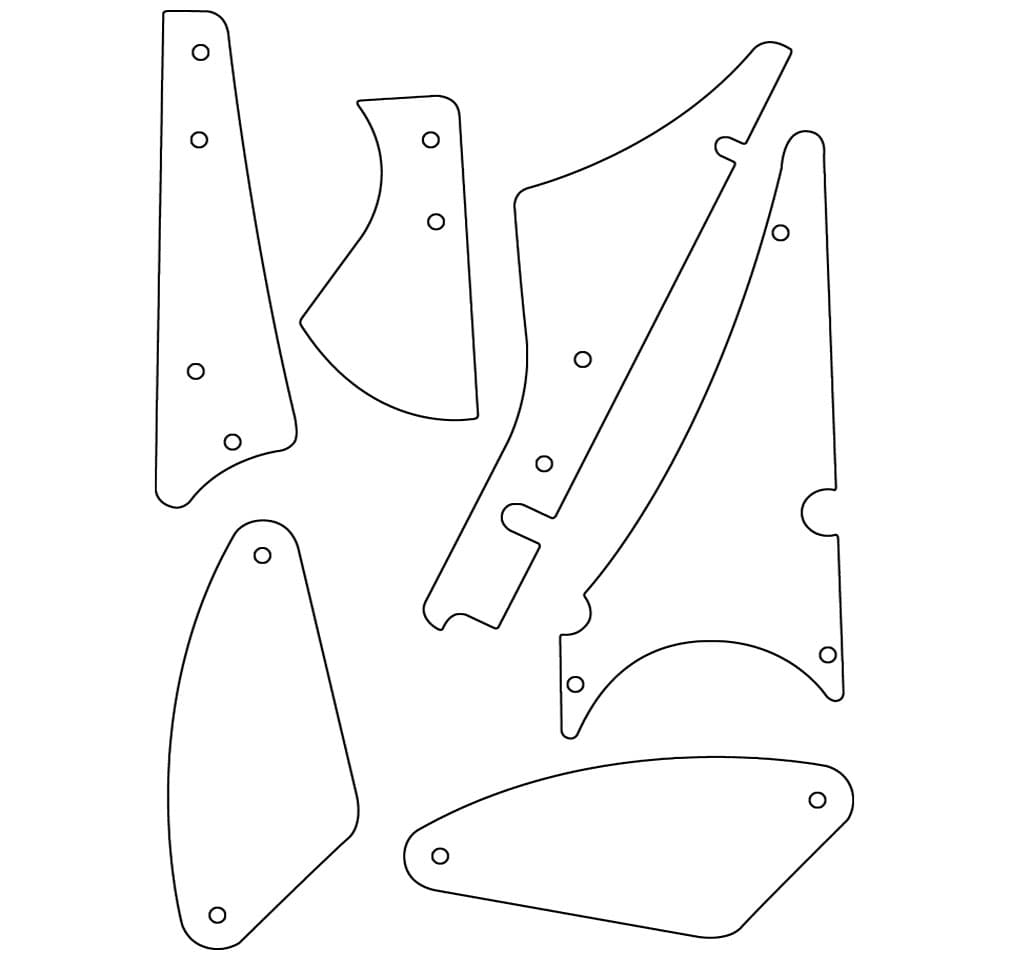 Plastik Protektoren