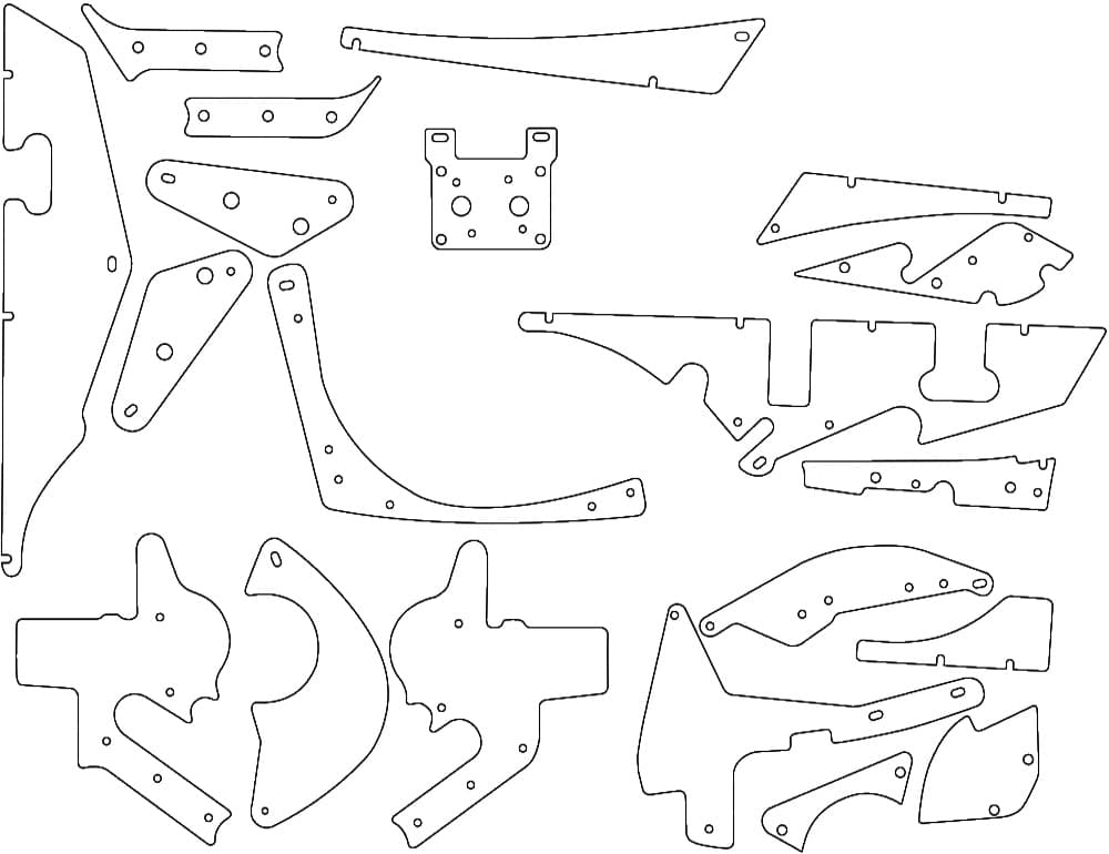 Colored Plastic Set