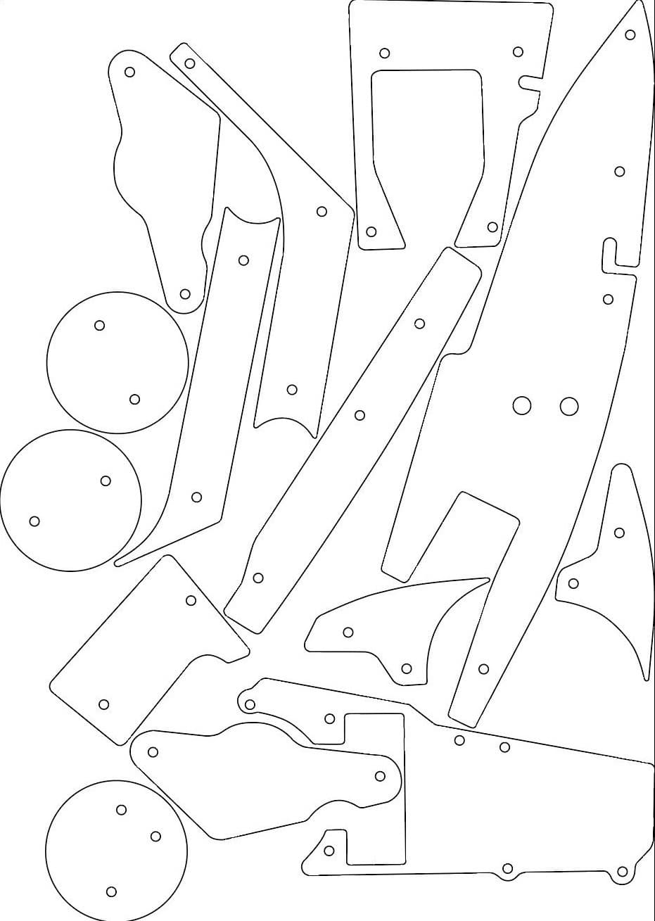 Colored Plastic Set