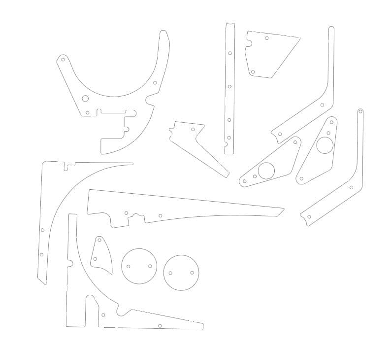 Colored Plastic Set