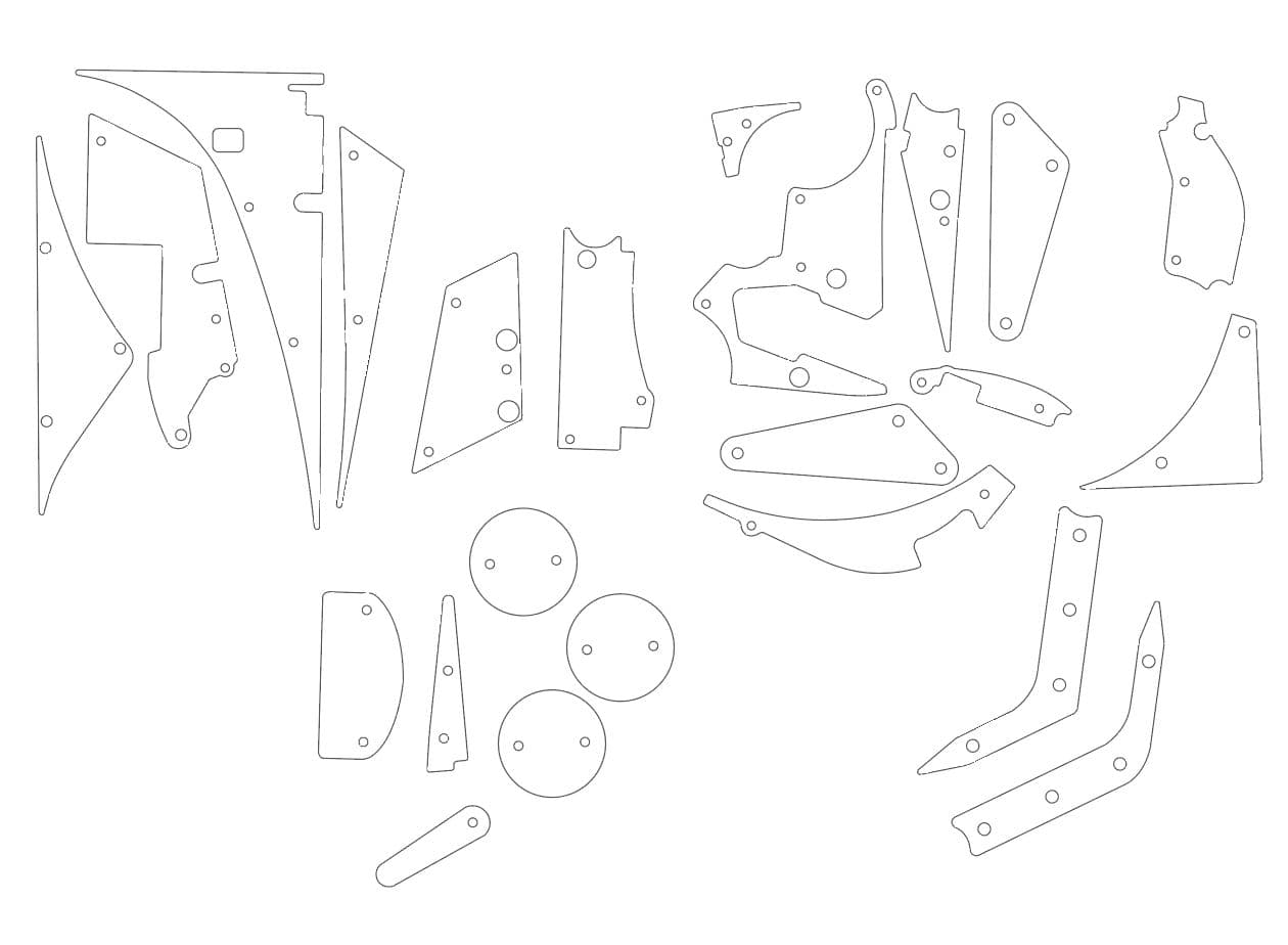 Colored Plastic Set
