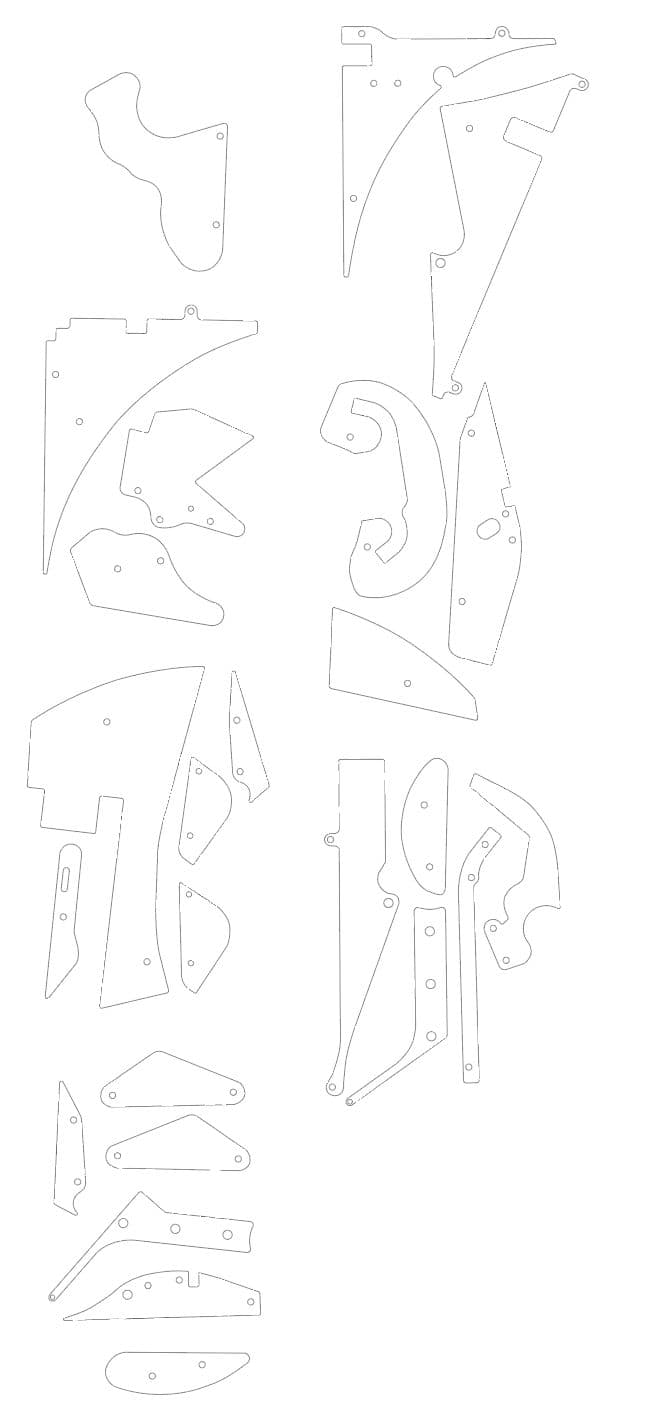 Colored Plastic Set