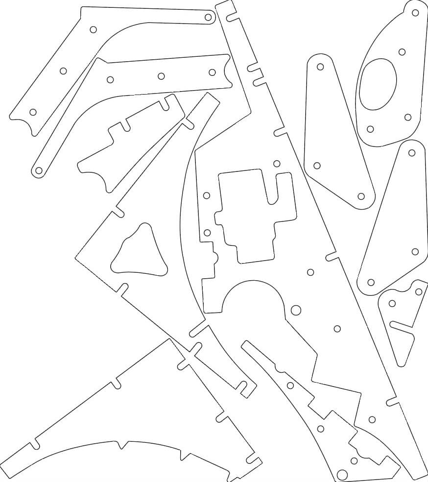 Colored Plastic Set