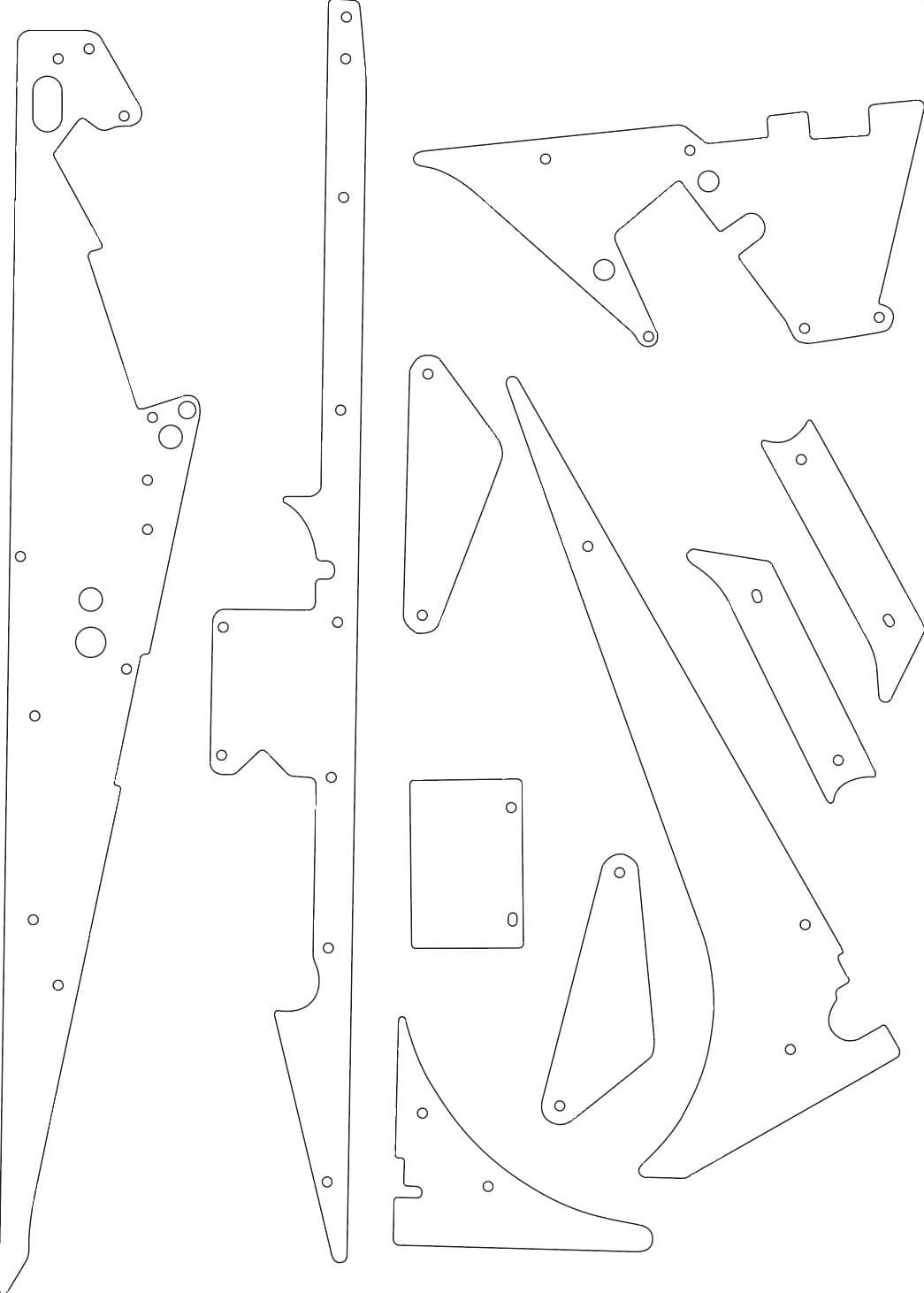Colored Plastic Set