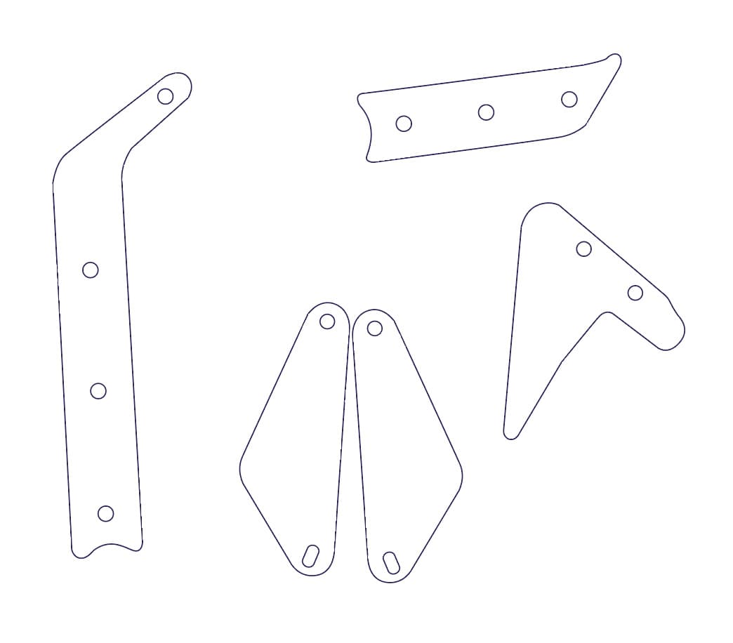 Plastik Protektoren