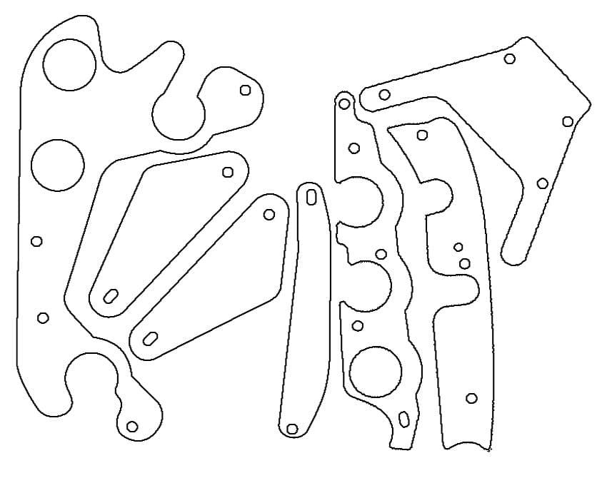 Plastik Protektoren