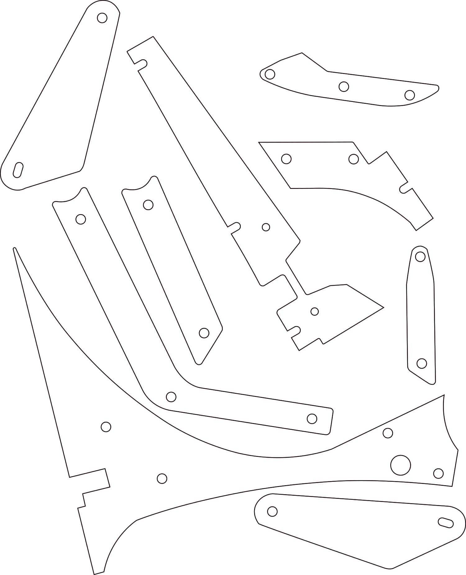 Plastik Protektoren