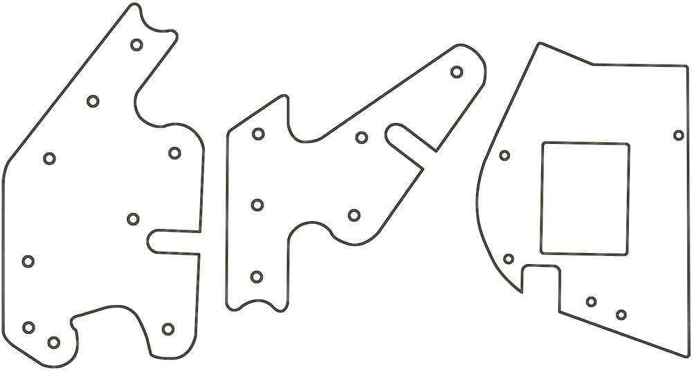 Plastik Protektoren - Kleines Set