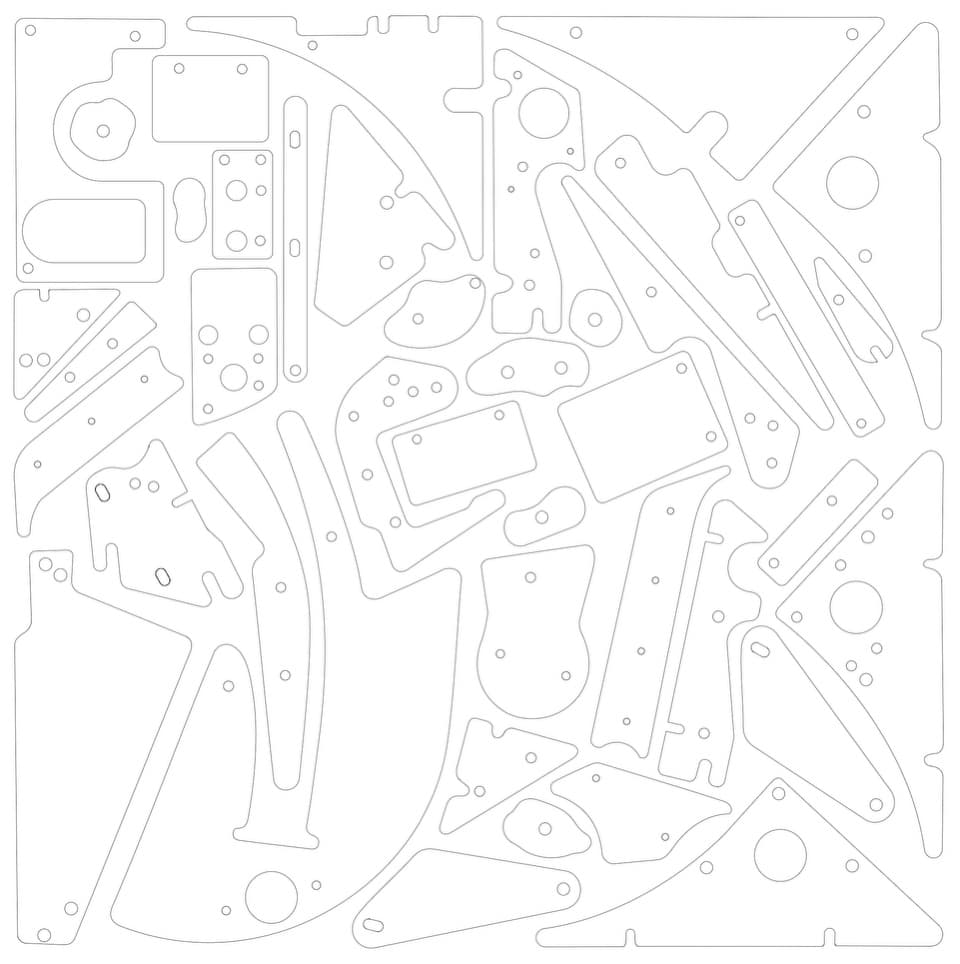 Plastik Protektoren - Komplett