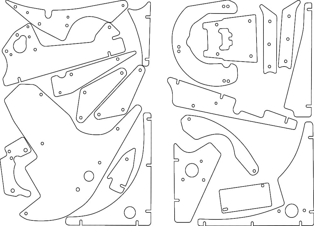 Colored Plastic Set