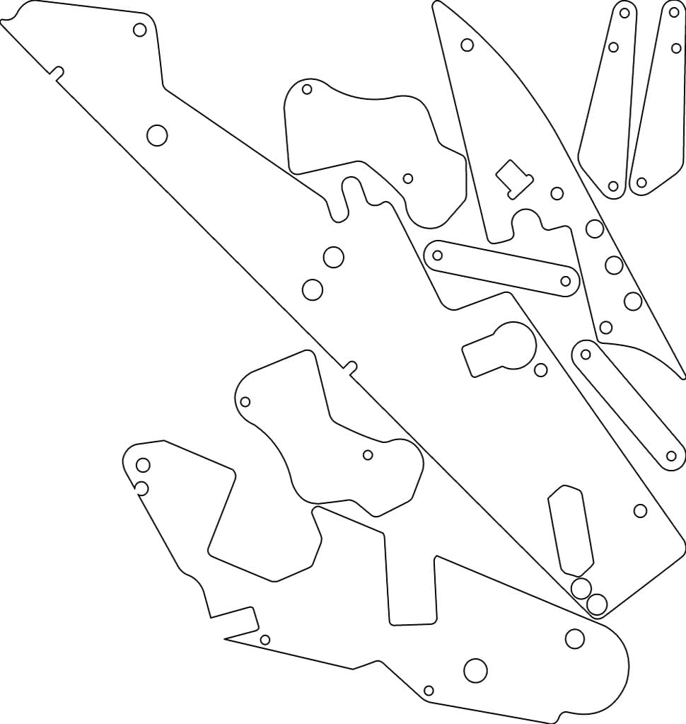 Colored Plastic Set