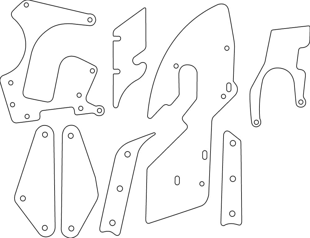 Colored Plastic Set