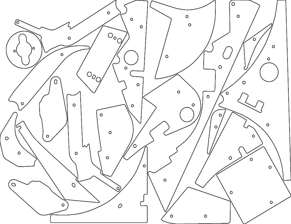 Colored Plastic Set