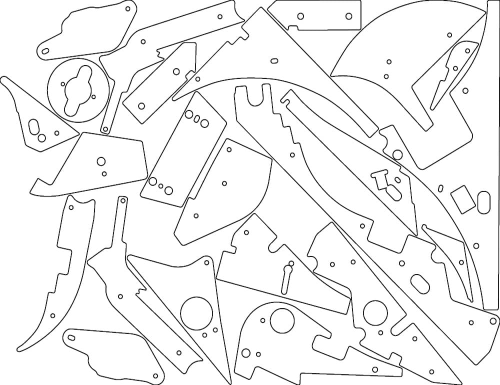 Colored Plastic Set