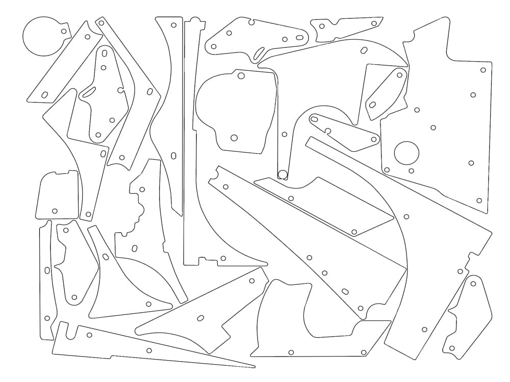 Colored Plastic Set
