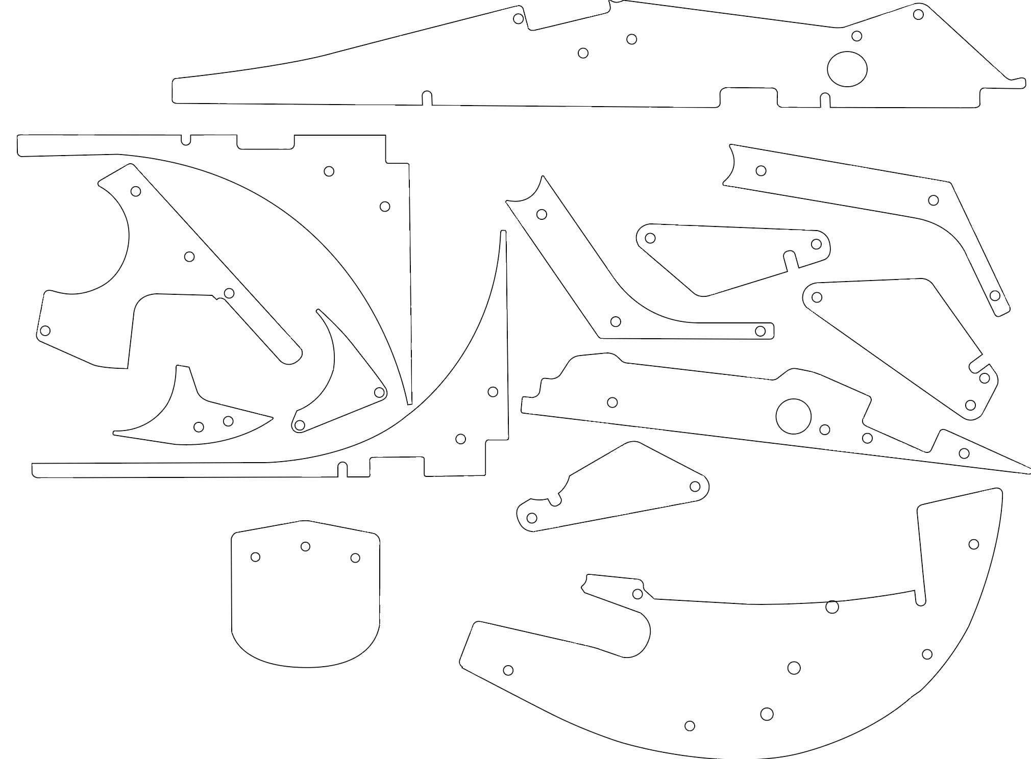 Colored Plastic Set