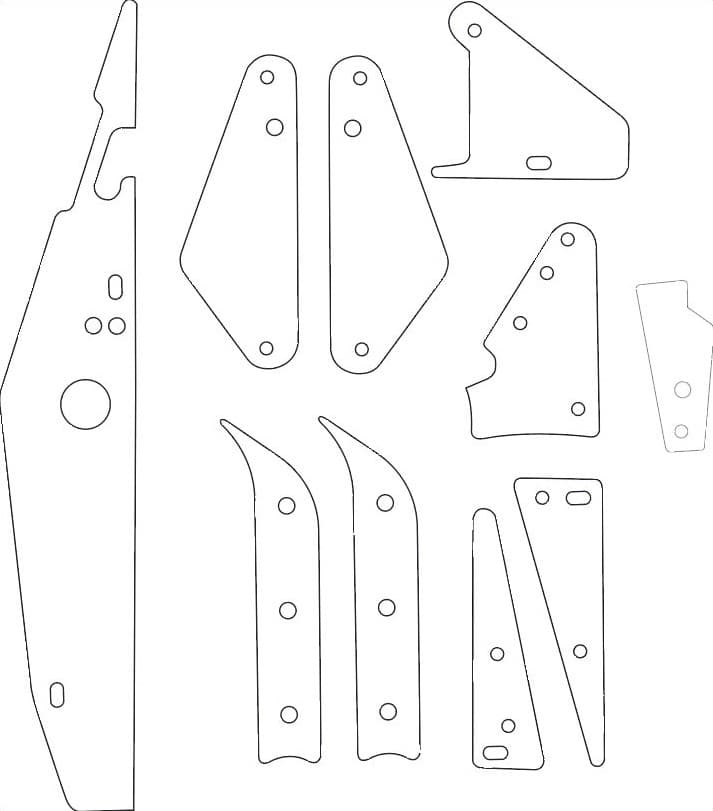 Colored Plastic Set