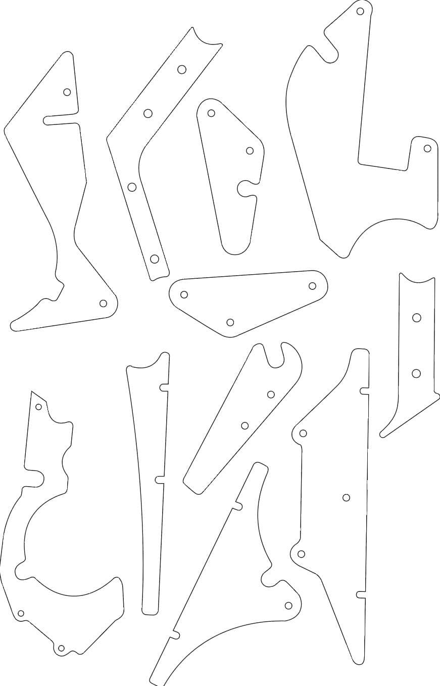 Colored Plastic Set