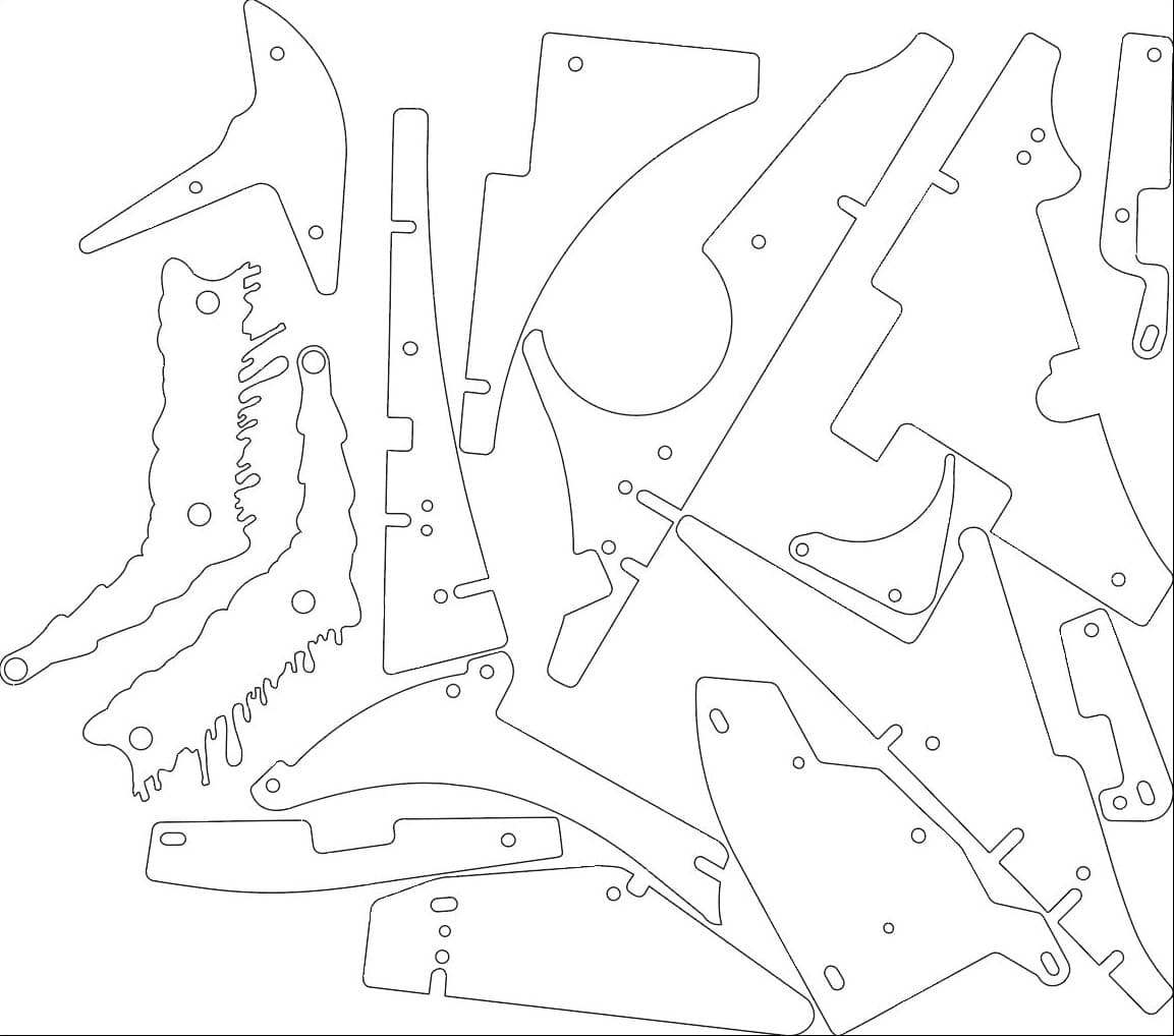 Colored Plastic Set