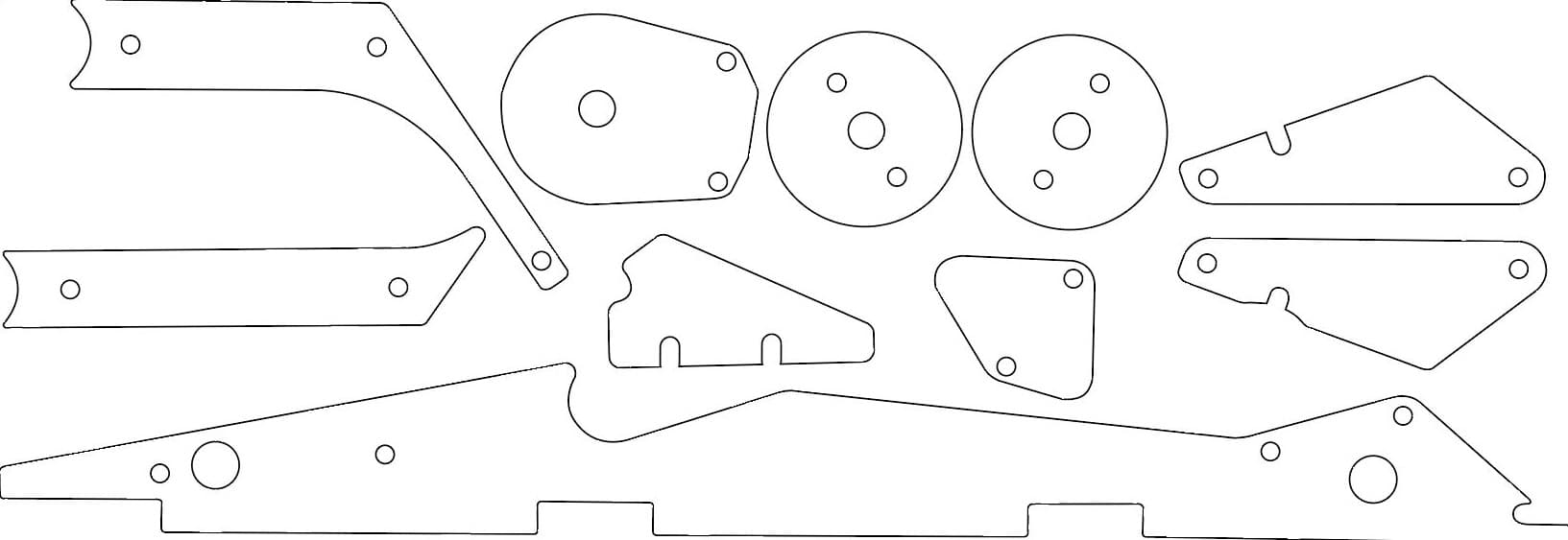 Colored Plastic Set