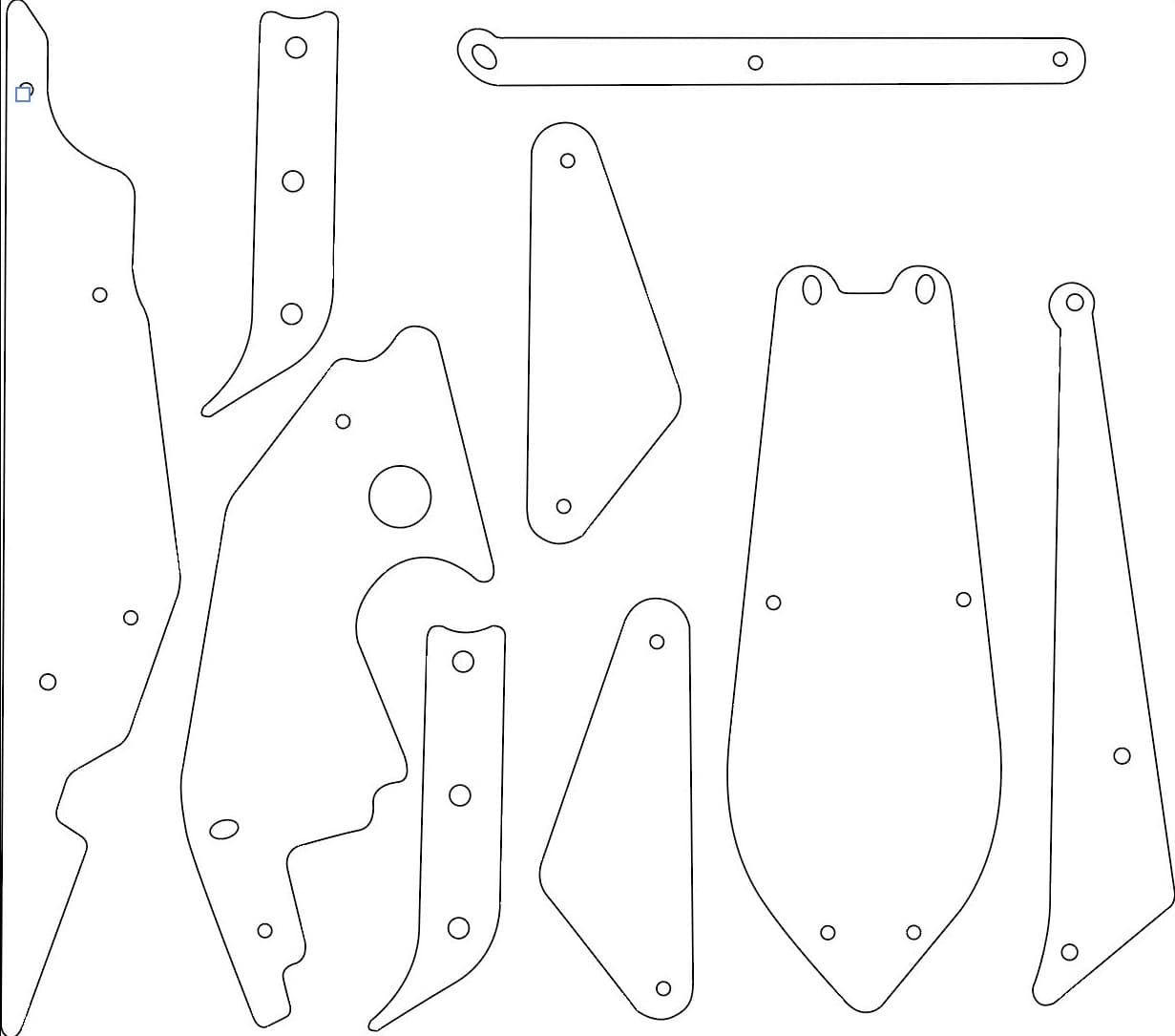 Colored Plastic Set