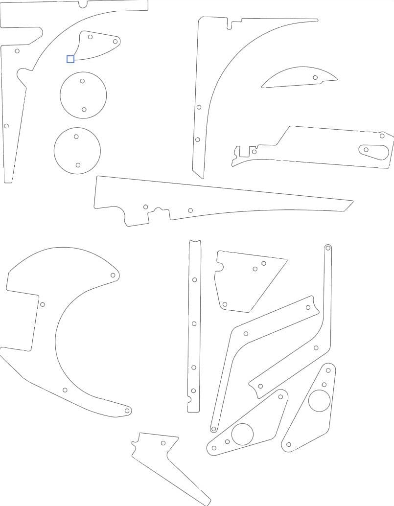 Colored Plastic Set