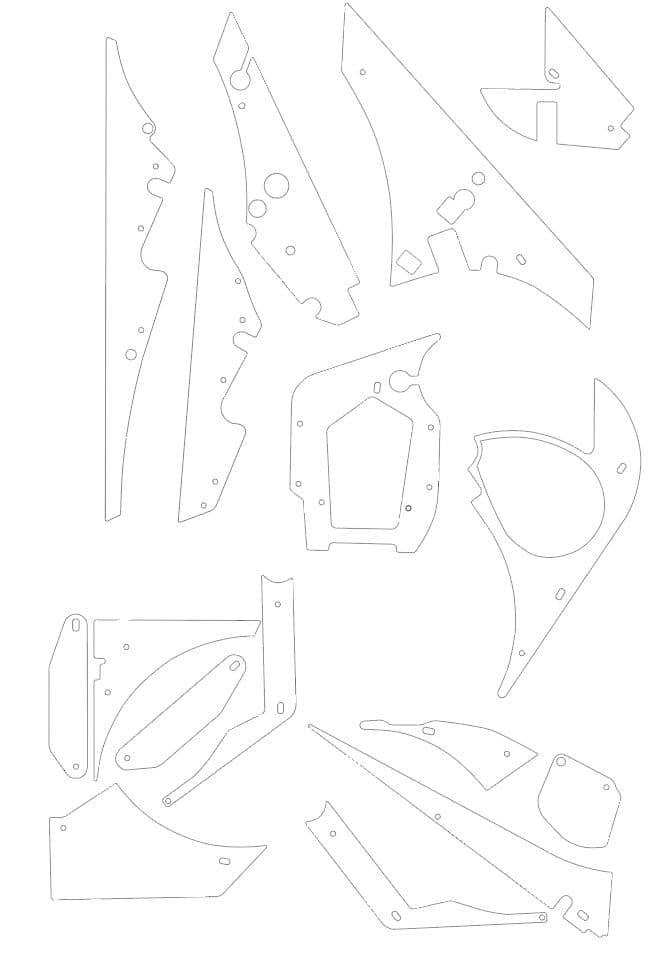 Colored Plastic Set