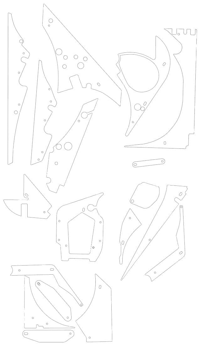 Colored Plastic Set