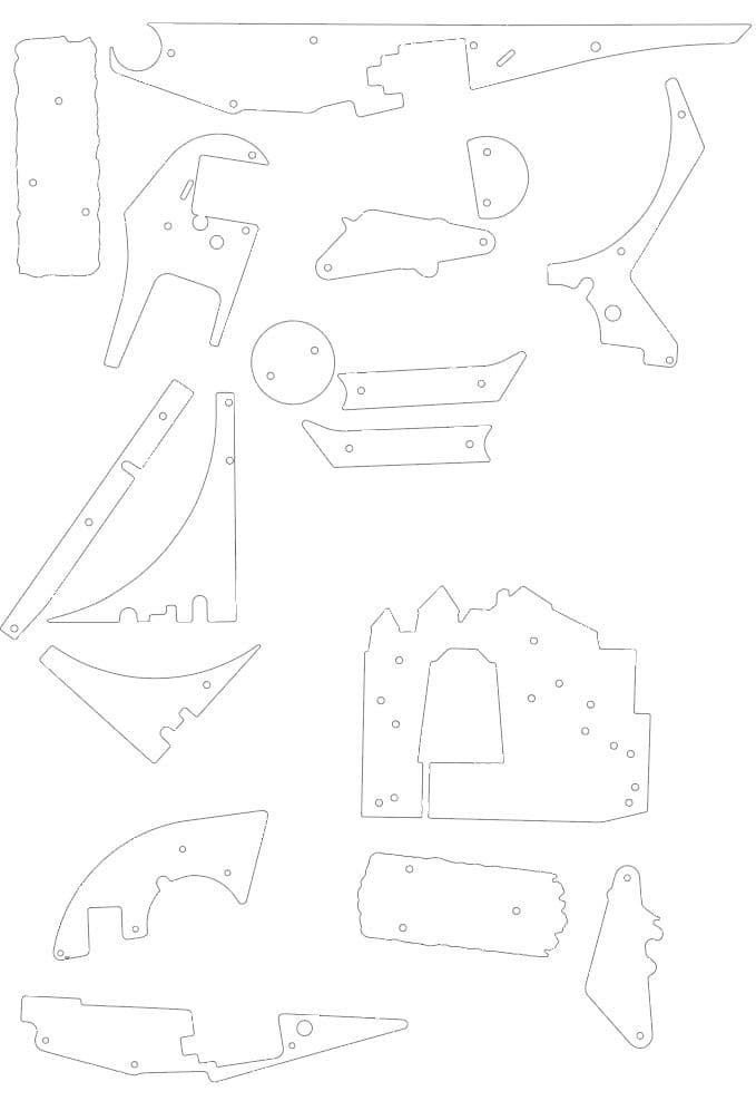 Colored Plastic Set