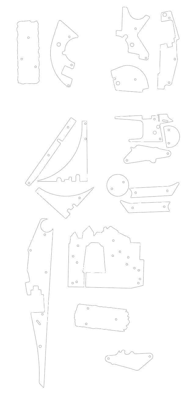 Colored Plastic Set