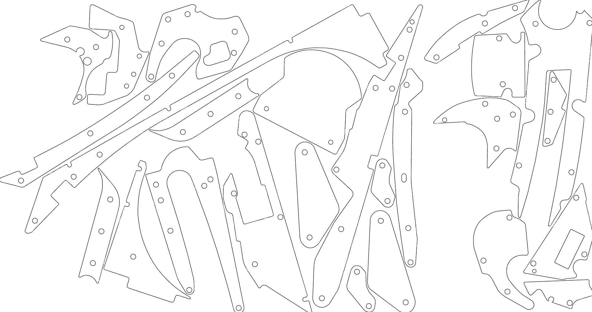 Colored Plastic Set