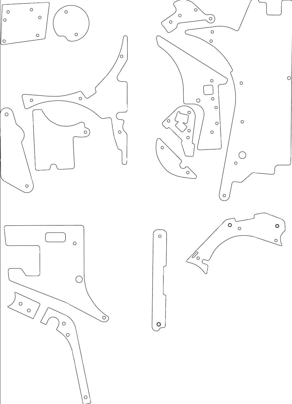 Colored Plastic Set