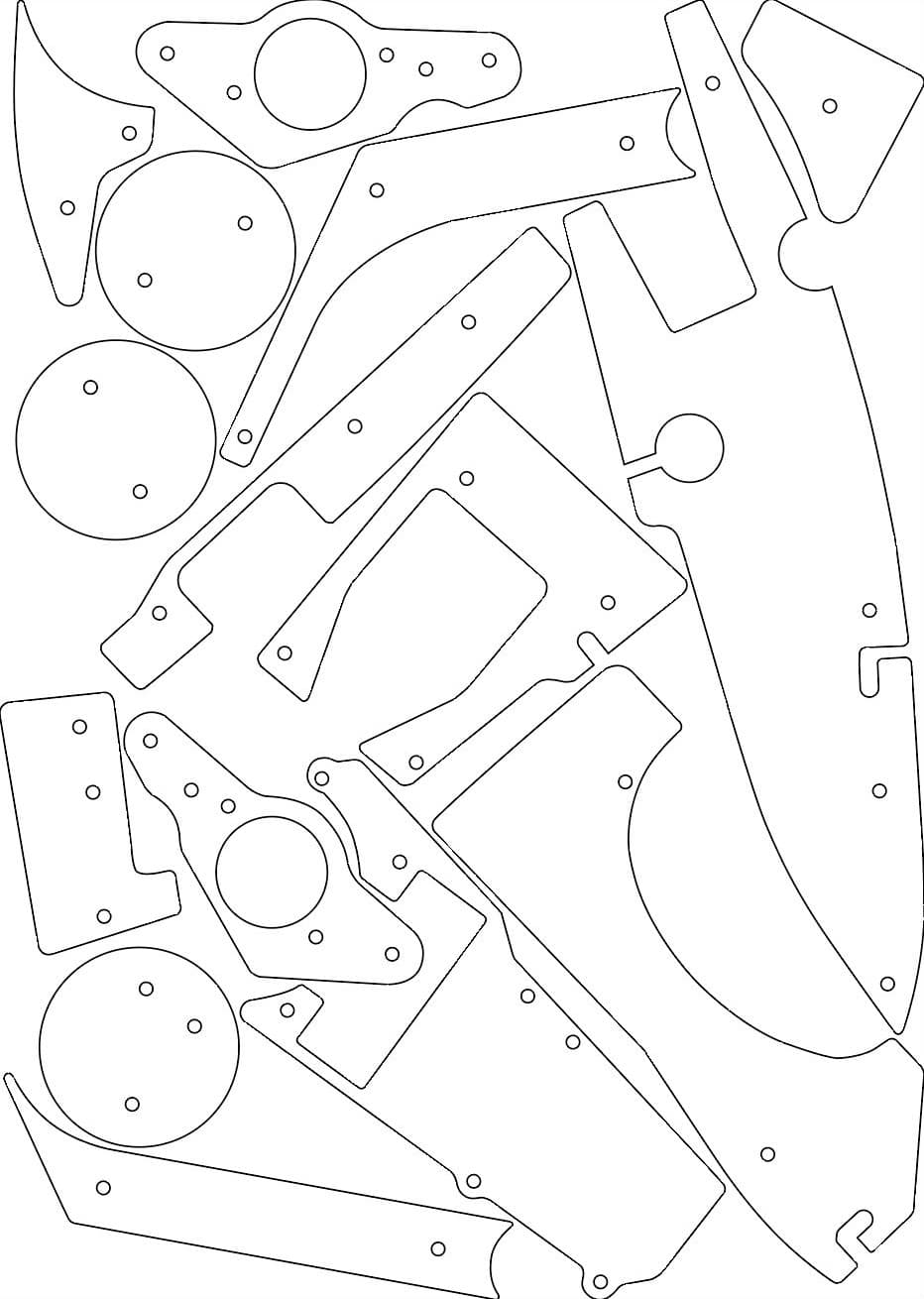 Colored Plastic Set