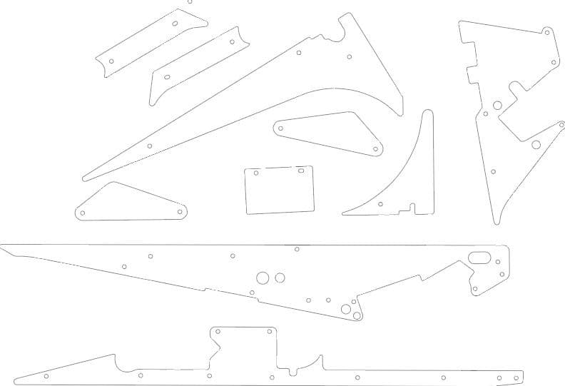 Colored Plastic Set