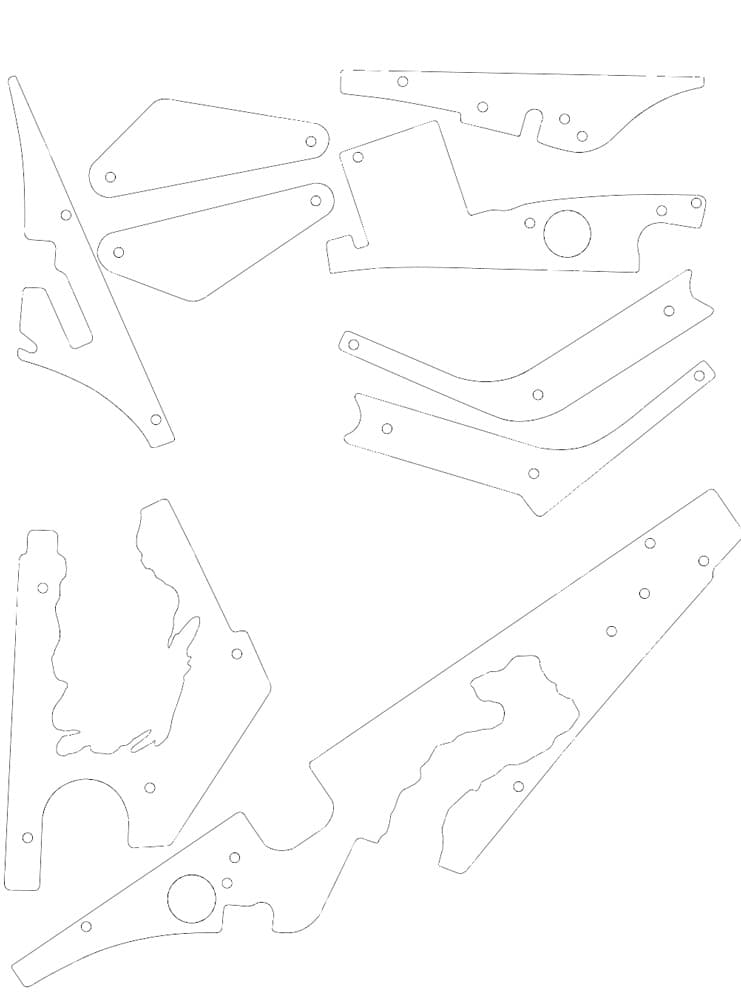 Colored Plastic Set