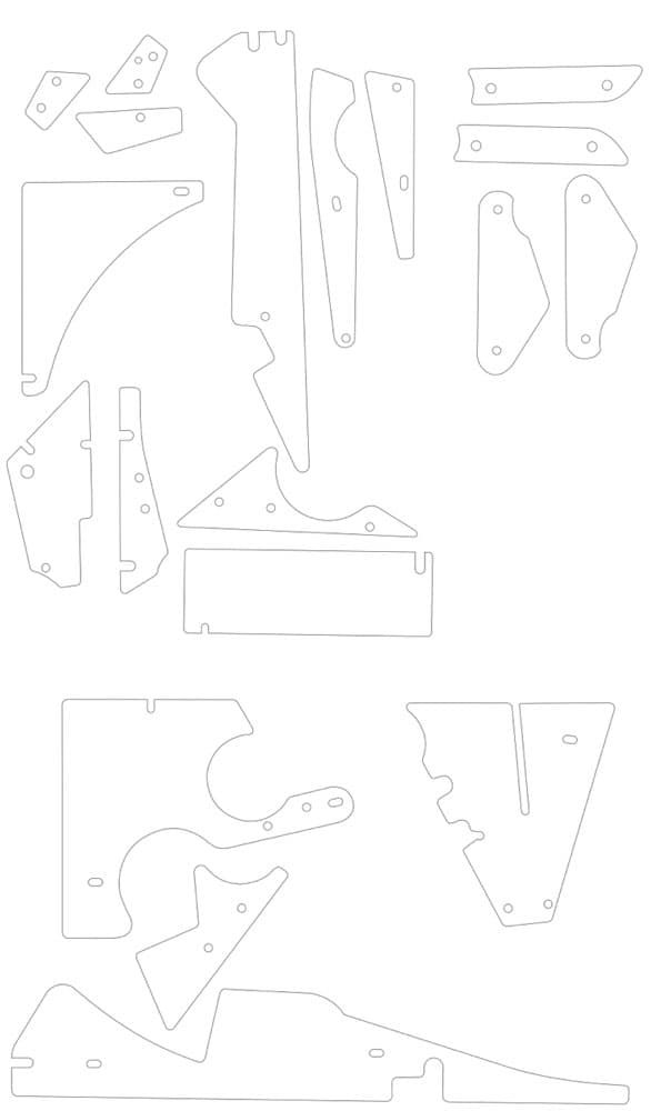 Colored Plastic Set